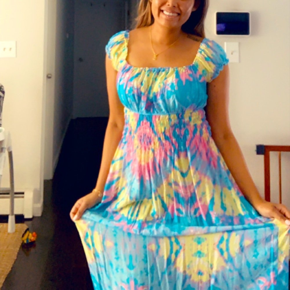 Tie dye dress
